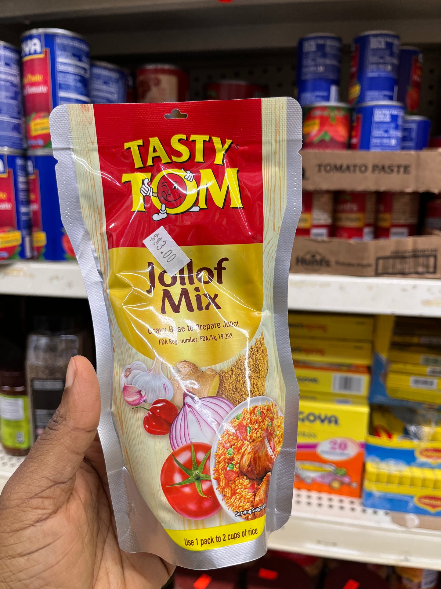 Tasty Tom Jollof mix